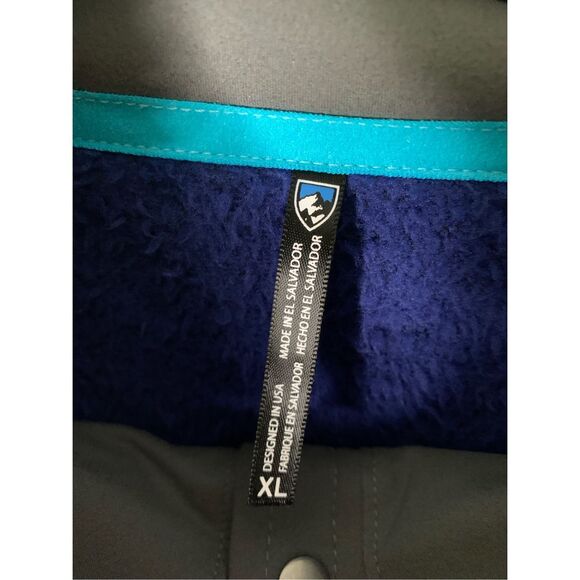 KUHL Avalon Fleece blue cobalt women's size XL - Picture 6 of 9